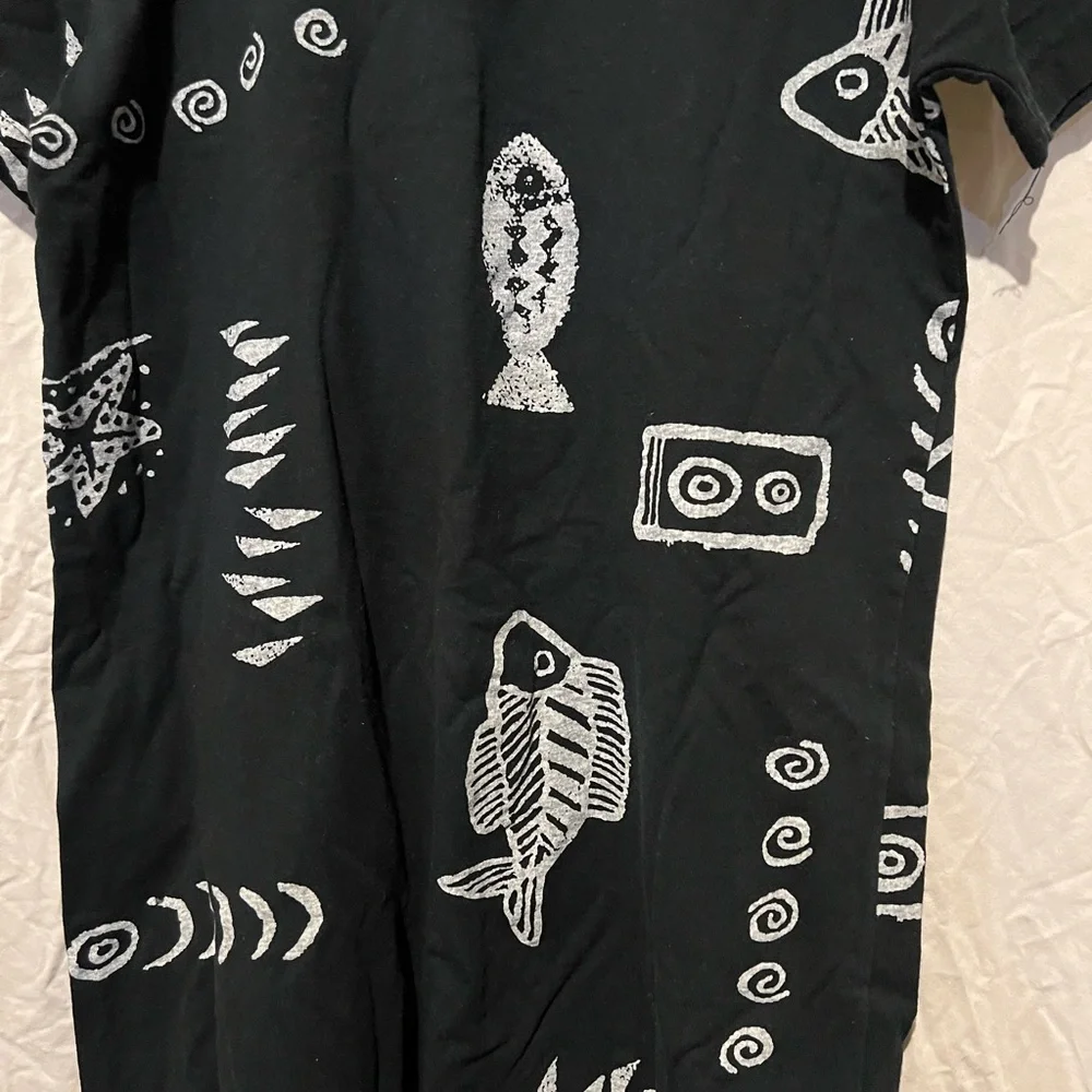 Long t shirt dress beach wear - Picture 2 of 4